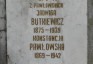 Photo showing Tomb of the Pawlowski family and Jadwiga Butkiewicz