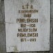 Photo showing Tomb of the Pawlowski family and Jadwiga Butkiewicz