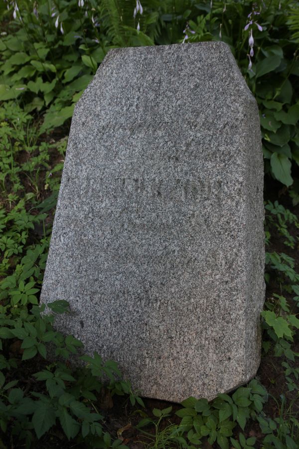 Nagrobek Doroty Narkiewicz, cmentarz Na Rossie w Wilnie, stan z 2013