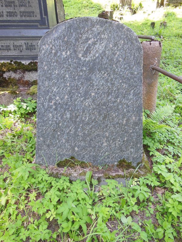Tombstone of Hieronim Brodowski, Na Rossie cemetery in Vilnius, as of 2013.