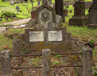 Grobowiec Stanisławy Dowgierd i Stanisława Pawłowicza, cmentarz Na Rossie w Wilnie, stan z 2013