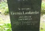 Photo montrant Tombstone of Ursula Laudanske and Emilija Zandersone