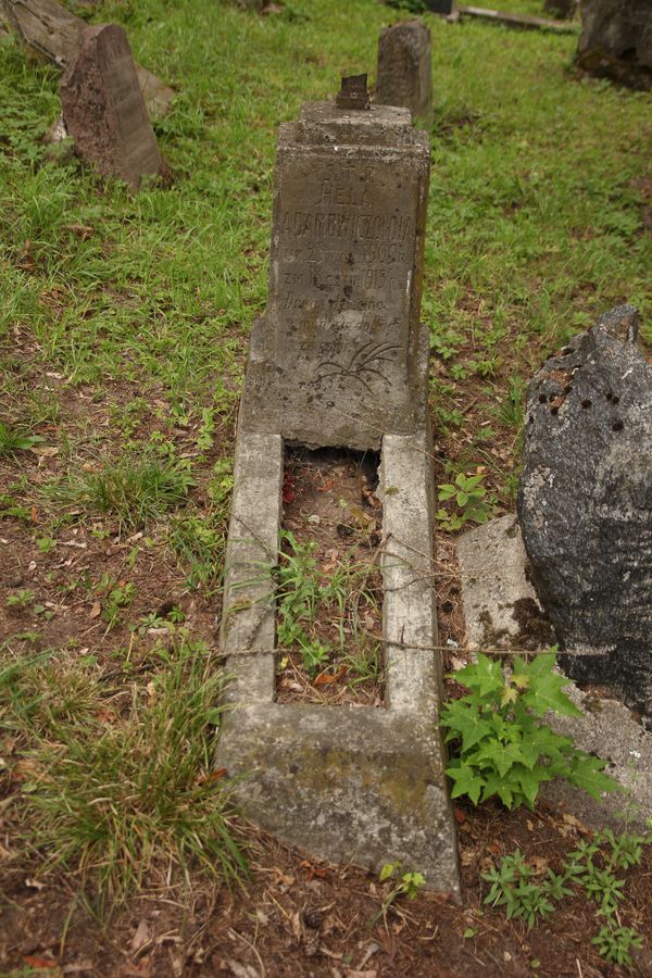 Tombstone of Helena Adamowicz, Na Rossie cemetery in Vilnius, as of 2013