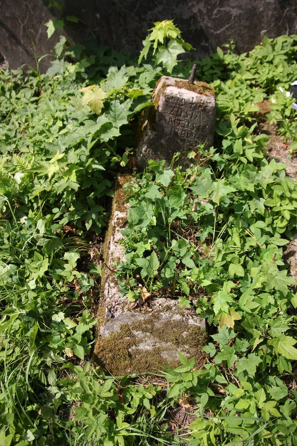 Tombstone of Zofia Lejkowska, Na Rossie cemetery in Vilnius, as of 2013.