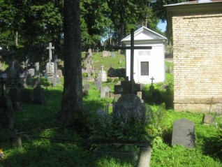 Nagrobek Izydora i Heleny Bielaczyców, cmentarz Na Rossie w Wilnie, stan z 2013