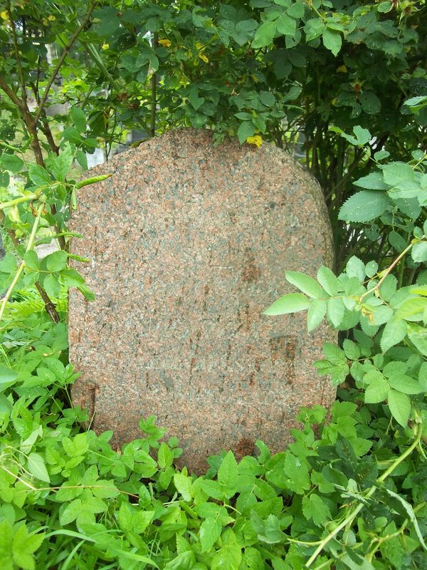 Nagrobek Jerzego Swirskiego, cmentarz Na Rossie w Wilnie, stan z 2014 r.