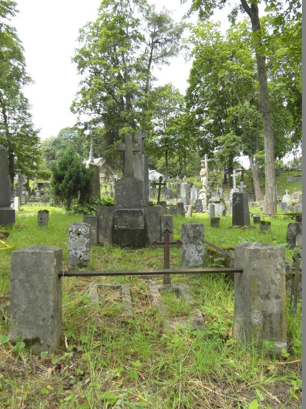 Tombstone of Stanislaw Koloshevsky, Ross cemetery in Vilnius, state 2014