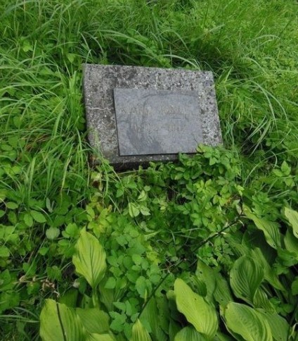 Nagrobek Marii Kincel, cmentarz na Rossie w Wilnie, stan z 2013