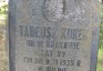 Photo montrant Tombstone of Tadeusz Kurek