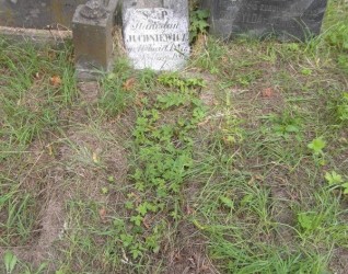 Nagrobek Stanisława Juchniewicza, cmentarz na Rossie w Wilnie, stan z 2014