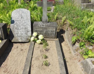 Nagrobek Wincentego Brejwy, cmentarz Na Rossie w Wilnie, stan z 2013