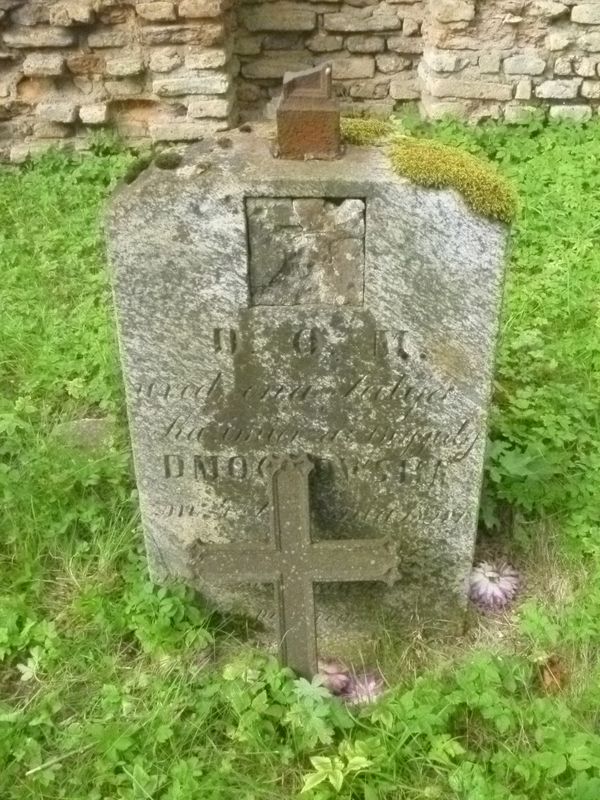 Nagrobek Julii Dmochowskiej, cmentarz na Rossie, stan z 2013 roku