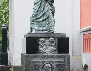 Nagrobek Józefa Montwiłła, cmentarz Na Rossie w Wilnie, stan z 2014 r.