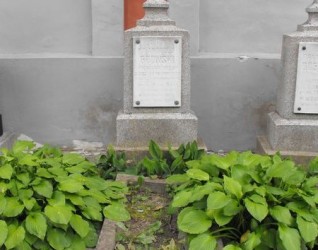 Nagrobek Andrzeja Gdowskiego, cmentarz Na Rossie w Wilnie, stan z 2013 r.