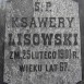 Photo montrant Tombstone of Ksawery Lisowski