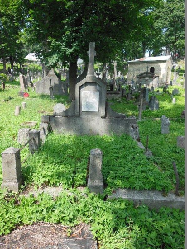 Grobowiec Łucji Łokucijewskiej, cmentarz na Rossie w Wilnie, stan z 2013