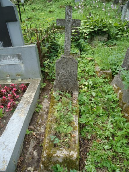 Nagrobek Jerzego Grynisa, cmentarz na Rossie w Wilnie, stan z 2013