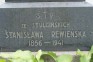 Fotografia przedstawiająca Tombstone of Alexander and Stanislava Rewienski