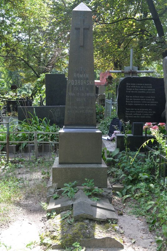 Tombstone of Roman Podhorski