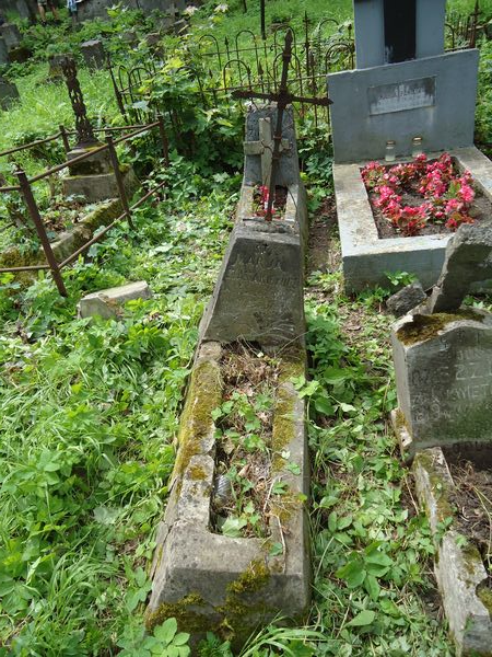 Tombstone of Maria Szastakiewicz, Rossa cemetery in Vilnius, as of 2013