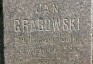 Fotografia przedstawiająca Tombstone of Jan Grabowski