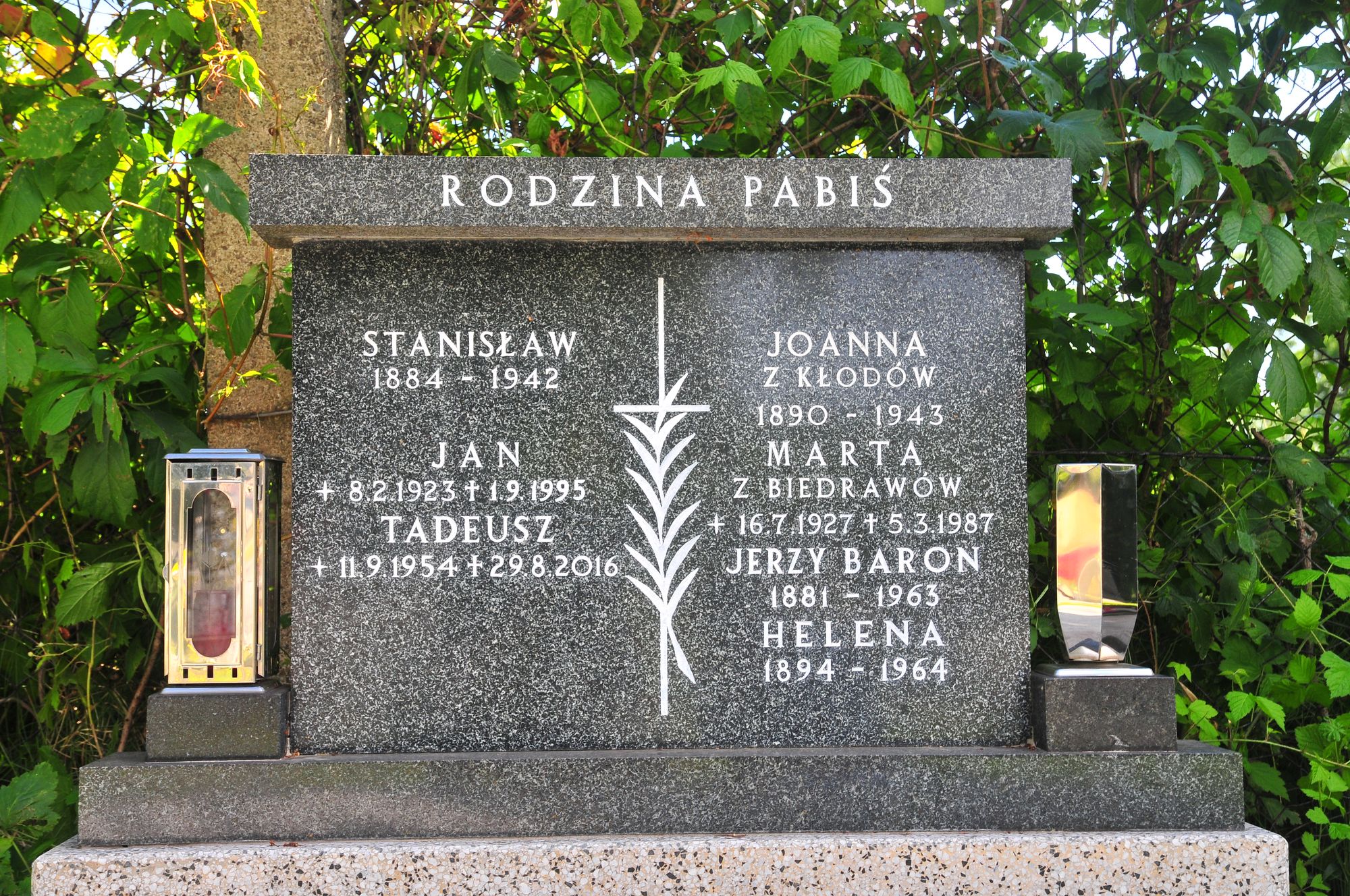 Tombstone of the Pabiś family