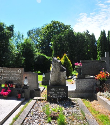 Nagrobek rodziny Mitura, i Mileny Zamarskiej