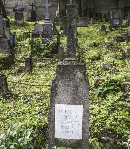 Nagrobek Michaliny Wiszniewskiej, cmentarz Na Rossie w Wilnie, stan z 2013 r.