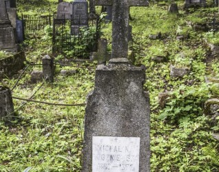 Nagrobek Michaliny Wiszniewskiej, cmentarz Na Rossie w Wilnie, stan z 2013 r.