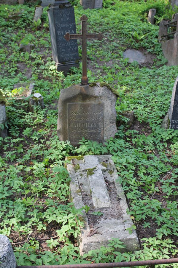 Nagrobek Konstancji Jasiewicz, cmentarz Na Rossie w Wilnie, stan z 2013