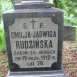 Fotografia przedstawiająca Tombstone of Emilia Jadwiga Rudzinska