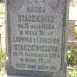 Photo montrant Family tombstone of the Stadziewicz and Żydowicz families