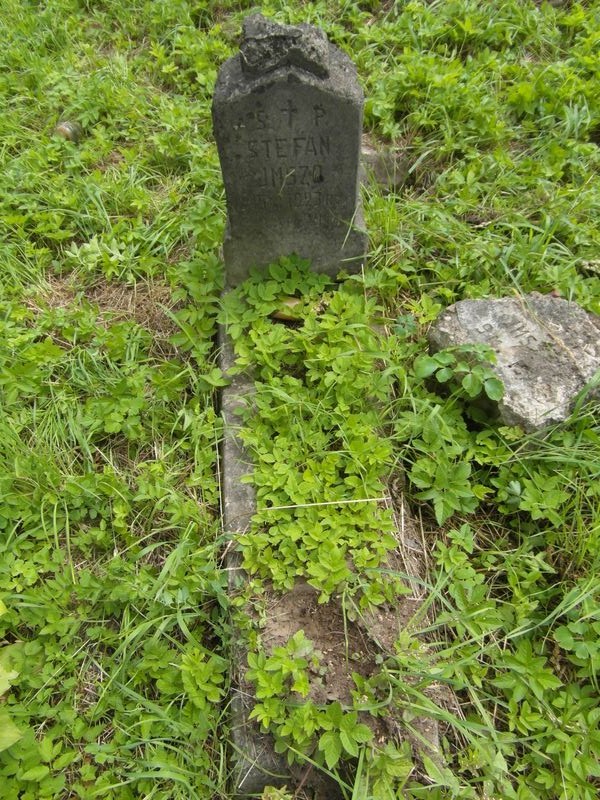 Tombstone of Stefan Imszo, Rossa cemetery in Vilnius, as of 2014