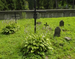 Nagrobek Jacydy Zylińskiej, cmentarz na Rossie w Wilnie, stan z 2014