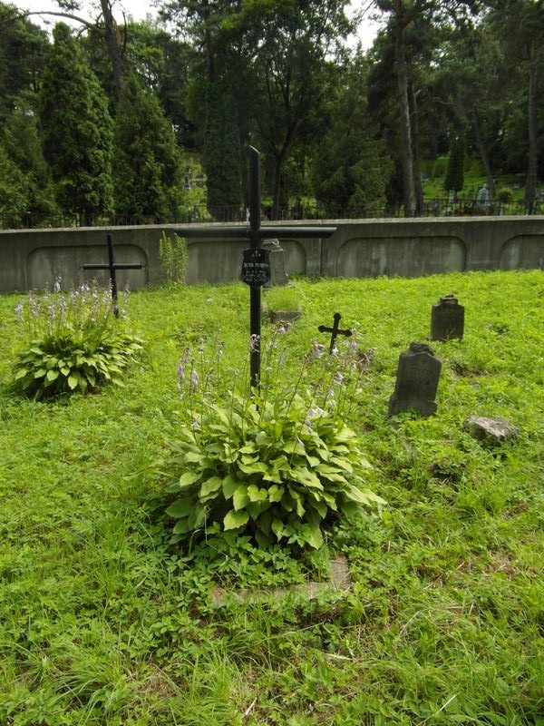 Tombstone of Jacyda Zylinska, Rossa cemetery in Vilnius, as of 2014