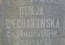 Fotografia przedstawiająca Tombstone of Otylia Ciechanowska