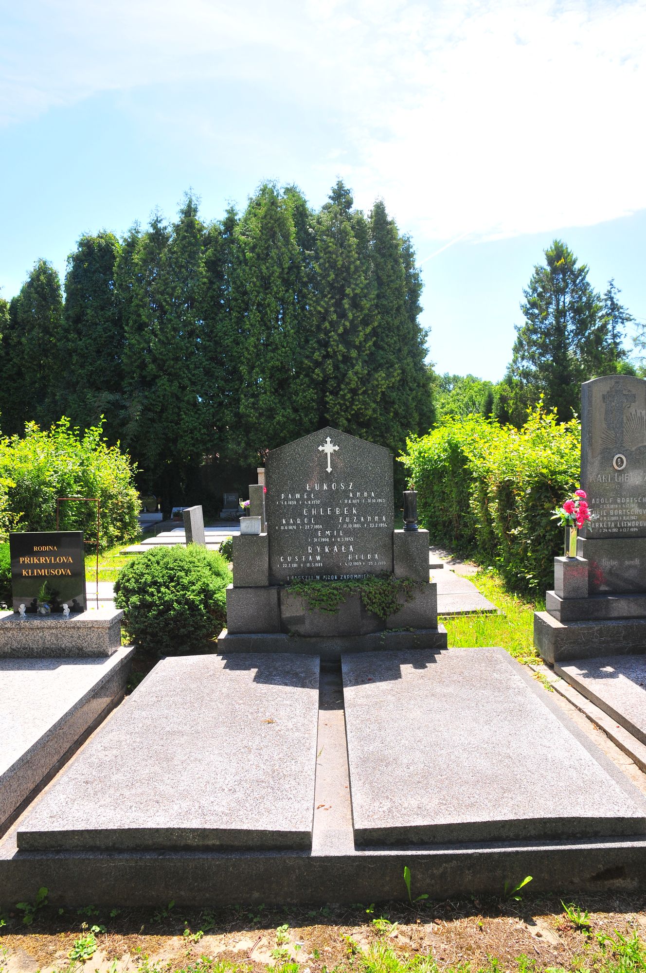 Tombstone of the Łukosz, Chlebek, Rykała families