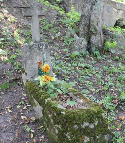 Nagrobek Adolfa Mamczyca, cmentarz Na Rossie w Wilnie, stan z 2013