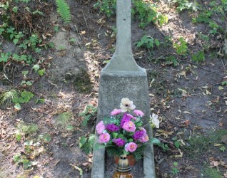 Nagrobek Józefa Widziuna, cmentarz Na Rossie w Wilnie, stan z 2013