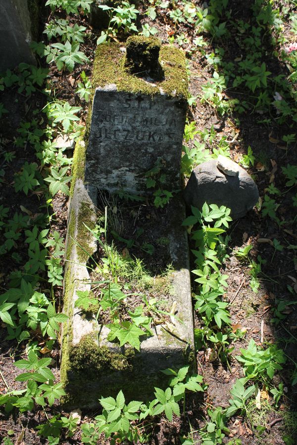 Tombstone of Sophia Ilychukas, Na Rossa cemetery in Vilnius, as of 2013