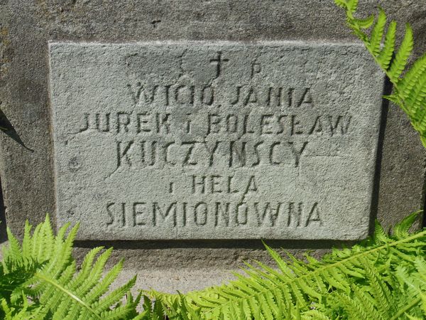 Tomb of the Kuczyński family, Na Rossie cemetery in Vilnius, as of 2013