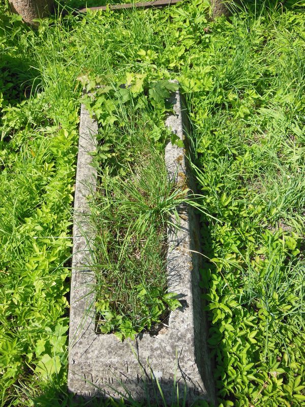 Tombstone of Elisabeth Kuleszo, Na Rossie cemetery in Vilnius, as of 2013