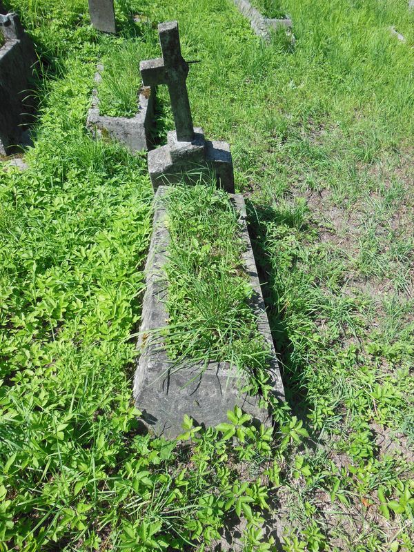 Tombstone of Aleksandr Shukszty, Na Rossie cemetery in Vilnius, state of 2015
