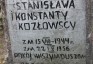 Fotografia przedstawiająca Tombstone of Konstanty and Stanislava Kozłowski