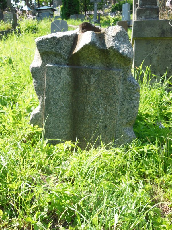 Tombstone of Aleksander Byszkowski, Na Rossie cemetery in Vilnius, as of 2013