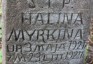 Photo showing Tombstone of Halina Myrkina