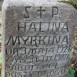 Photo showing Tombstone of Halina Myrkina