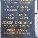 Fotografia przedstawiająca Tombstone of the Sztemon and Ondruch families