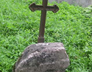 Nagrobek Jana Bakszy, cmentarz na Rossie w Wilnie, stan z 2013