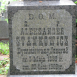 Photo montrant Tombstone of Aleksander Stankowicz